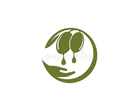 Plantilla Verde Oliva Del Dise O Del Ejemplo Del Vector Del Logotipo