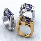 Doctor Who Tardis Engagement Ring Photos
