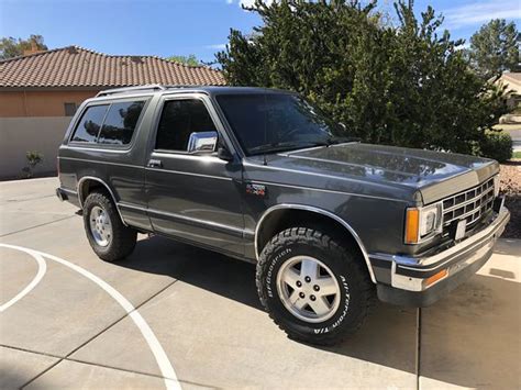 1989 Chevy Blazer S10 Tahoe 4x4 Only 67258 Miles For Sale In Gilbert