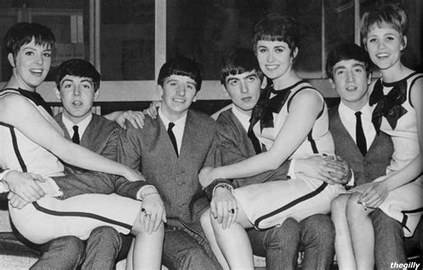 The Beatles With The Vernon Girls On Their Laps Inactive Blog