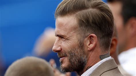 From Curtains To Quiffs The Changing Hair Of David Beckham Bt