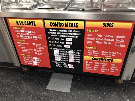 Menu At Millers Meats Bbq And Catering Findlay