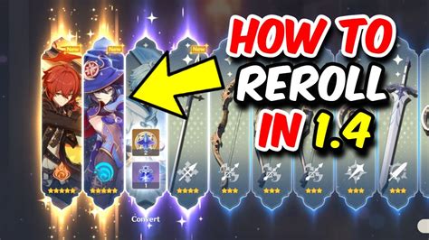Updated How To Reroll In Patch 14 Reroll Guide Genshin Impact