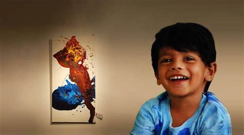 This 4 Year Old Boy Is Being Hailed As An Art Prodigy His Paintings