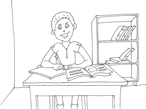Coloriage Ecole 19  Coloriage Ecole  Coloriages Metiers