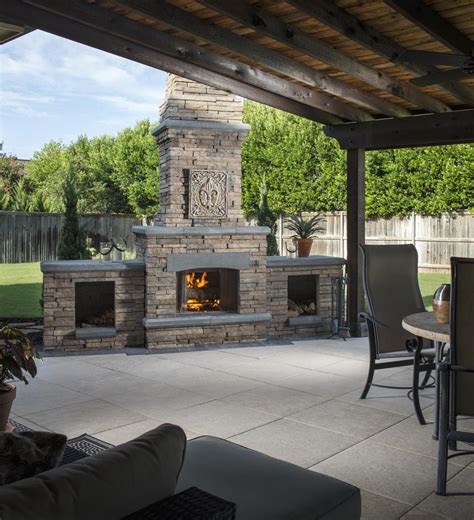 20 Outdoor Fireplace Ideas And Designs To Add A Touch Of Glamour Interiorsherpa