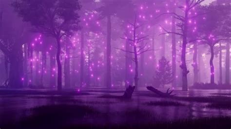 Fairytale Woodland Scene Mystic Firefly Lights Flying Creepy Swamp Dark
