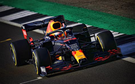 Download Wallpapers 4k Max Verstappen Red Bull Rb16 Raceway 2020 F1