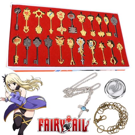 Fairy Tail Lucy Heartfilia 22 Pcs Key Set Collection 5499 The