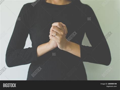 Woman Hand Praying Image And Photo Free Trial Bigstock