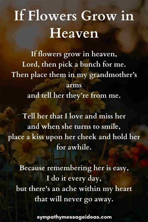 A Selection Of Some Of The Most Touching And Memorable Funeral Poems