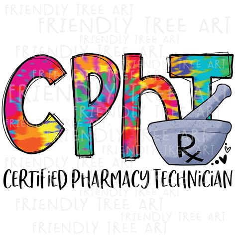 Cpht Png Pharmacy Tech Png Png Files For Sublimation Etsy Australia