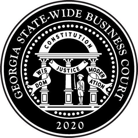 The Official Seal Georgia State Wide Business Court Georgia