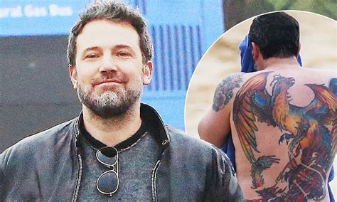 The one he said was totally fake? Ben Affleck claps back at criticism of his 'garish tattoo ...