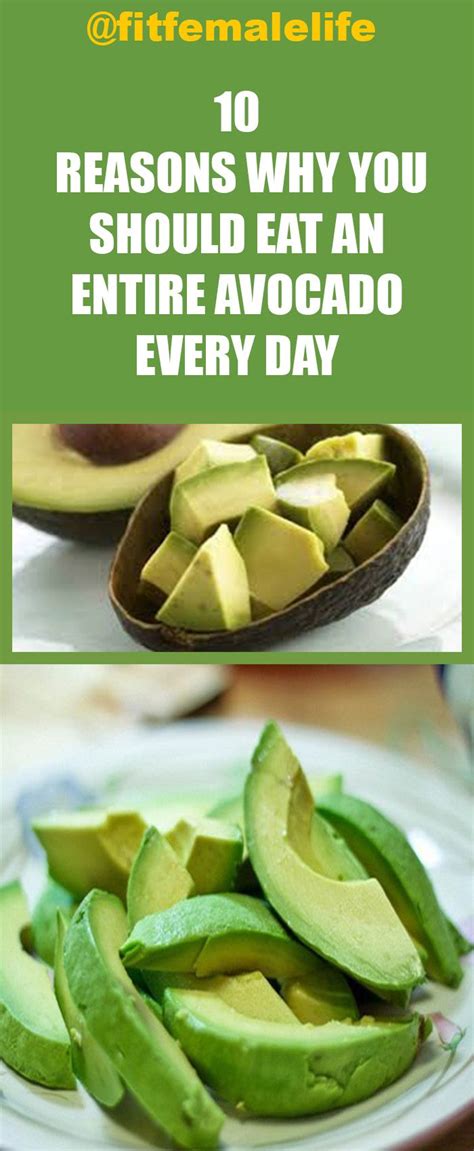 10 Reasons Why You Should Eat An Entire Avocado Every Day Avocado