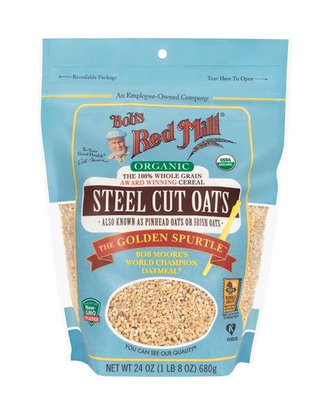 At bob's red mill, we know that you can't rush quality. Organic Steel Cut Oats | Bob's Red Mill Natural Foods