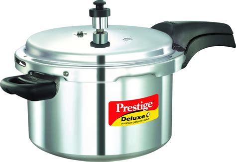 Prestige Deluxe Plus Aluminum Pressure Cooker 5 Liter Au