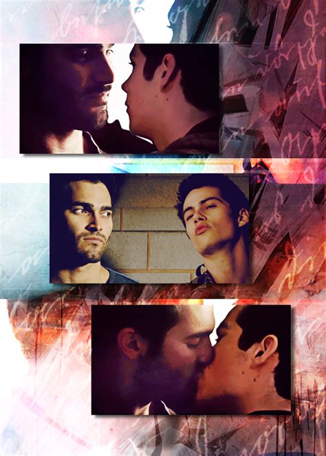 Teen Wolf Derek And Stiles Kissing Scene