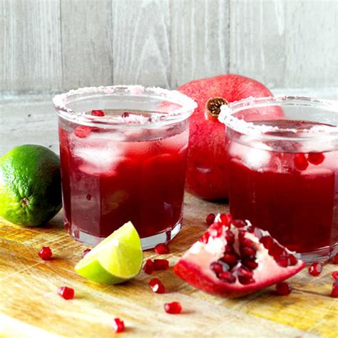 Pomegranate Margarita Recipe No Triple Sec Shawnna Jaeger