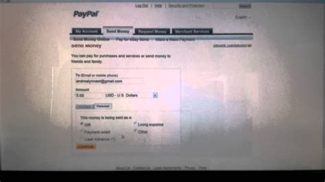 These are available to business accounts and. How to use paypal to send or receive money - YouTube