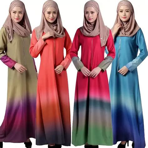 2016 New Arrival Islamic Muslim Long Dress For Women Malaysia Abayas In Dubai Turkish Ladies