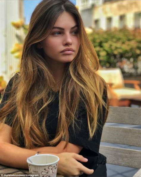 Thylane Blondeau Captures First Fashion Month On Instagram Daily Mail Online