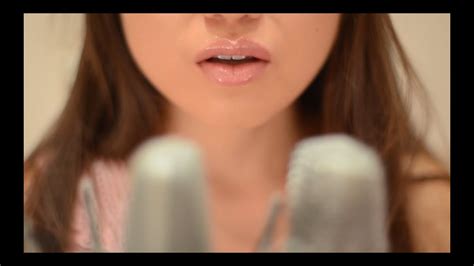 Asmr Beautiful Tingly Mouth Sounds And Microphone Brushing Binaural No