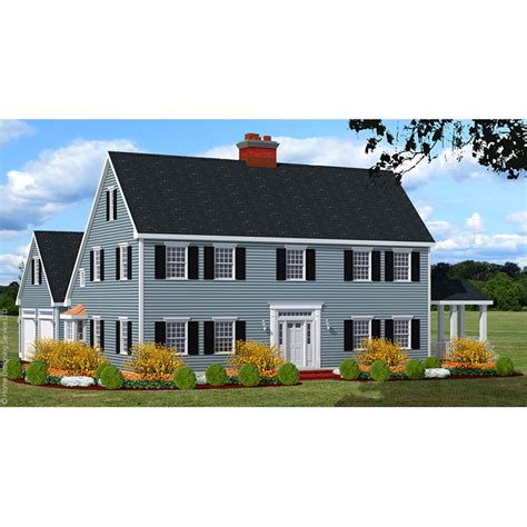 Colonial Saltbox House Plans Home Design Ideas