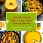 Indian Dinner Party Menu With Sample Menus Spice Cravings