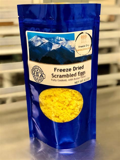 Freeze Dried Fully Cooked Scrambled Eggs Freeze Dry Wholesalers