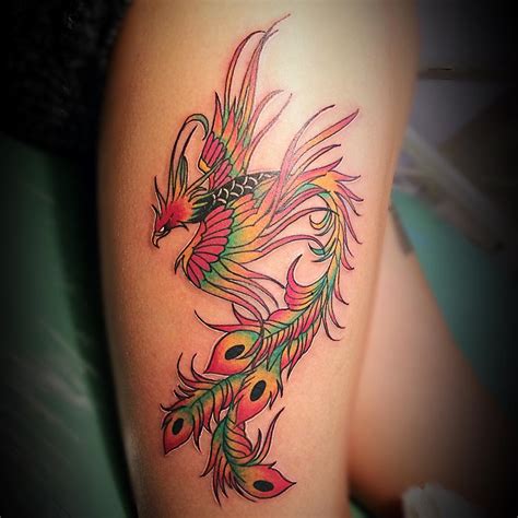 80 Best Phoenix Tattoo Designs And Meanings Mysterious Bird 2018