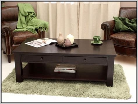 When guests come, you need to get your table top free fast to place some cups and plates. 50 Ideas of Dark Wooden Coffee Tables | Coffee Table Ideas