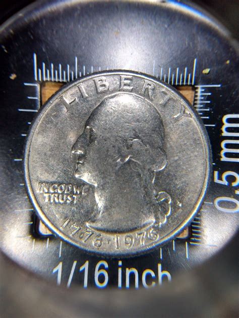 Mavin Rare 1776 1976 Denver Filled D Mint Error Bicentennial Quarter