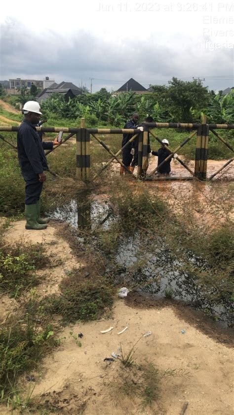 Shells Pipeline Spillage Effects Okulu River In Aleto Eleme Rivers State