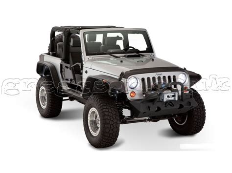 Jeep Wrangler Jk Front And Rear Fenders Flares Standard Coverage Flat
