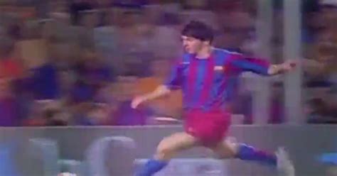 Watch Lionel Messi Announce Himself At Barcelona With Sensational