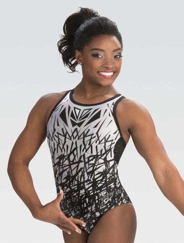 Cassie) was born in long island, new york, united states. Black & White Doodle Leotard | Gymnastics outfits, Gk ...