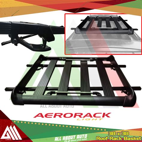 Aero Rack Aerorack Universal Car Aluminum Rack Roof Basket With Clamp