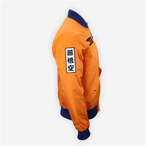 Dragonballz bomber jacket goku custom. Shop Dragon Ball Z Bomber Jacket - Orange | Funimation