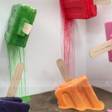 Popsicle Art Sculpture