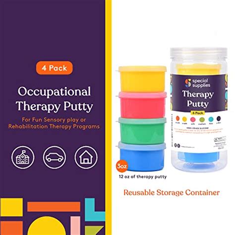 Special Supplies Therapy Putty For Kids And Adults Resistive Hand