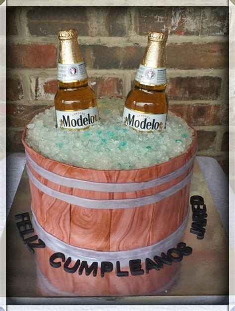 Modelo Beers Birthday Cake By Max Amor Cakes Beer Birthday Birthday