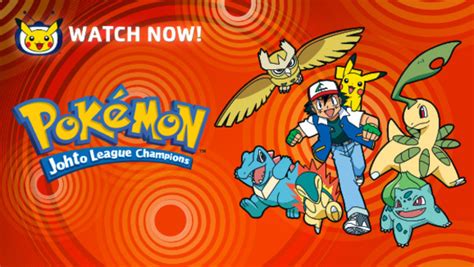Pokémon Johto League Champions Now Available On Pokémon Tv The