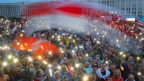 Photos Belarus Massive And Unprecedented Protests Npr Kcrw