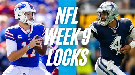Free Nfl Betting Picks Week 9 Locks And Nfl Best Bets Lineups Youtube