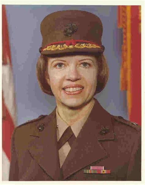 A Look Back First Female General In Us Marine Corps