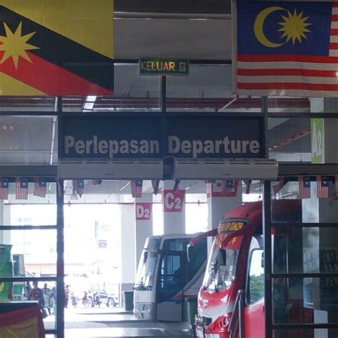 Kuching Sentral Bus Terminal Hareketli Taşıt