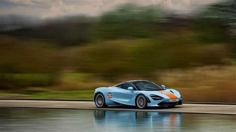 Mclaren 720s Gets Stunning Gulf Livery Painted By Hand In 20 Days