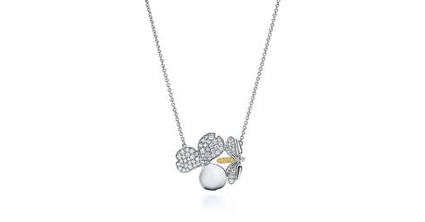 Fast delivery to sydney, melbourne, brisbane, adelaide & australia wide. Tiffany Paper Flowers™ yellow diamond firefly pendant in ...
