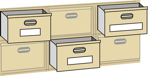 Furniture File Cabinet Drawers Clip Art 114425 Free Svg Download 4